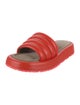 P448 Leather Slides