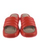 P448 Leather Slides