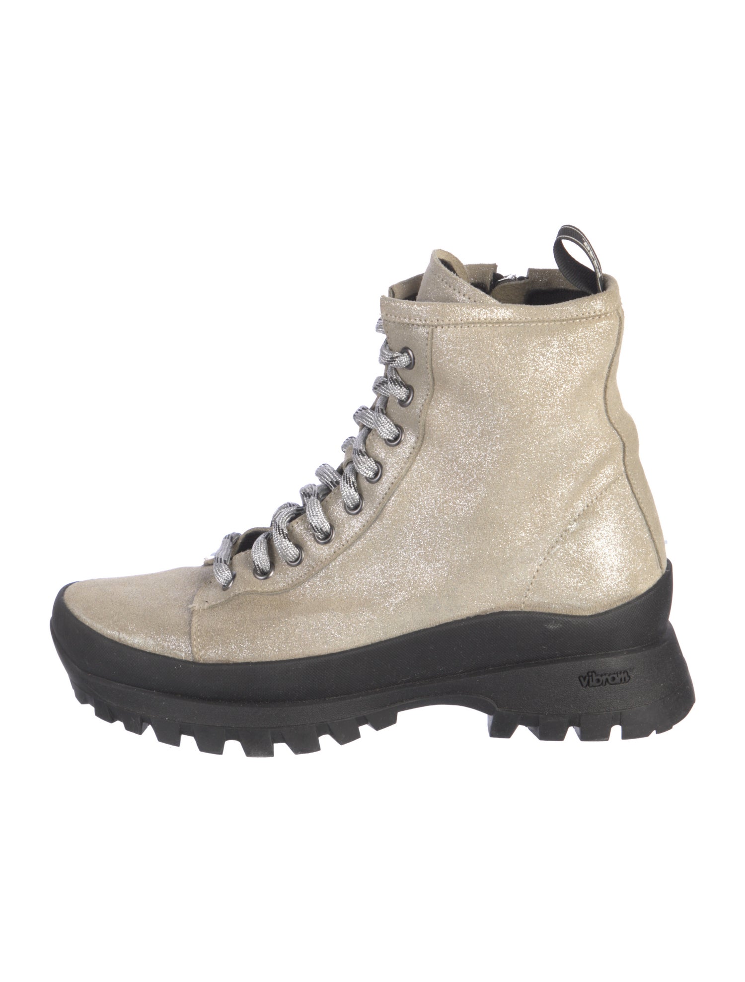 P448 Suede Combat Boots