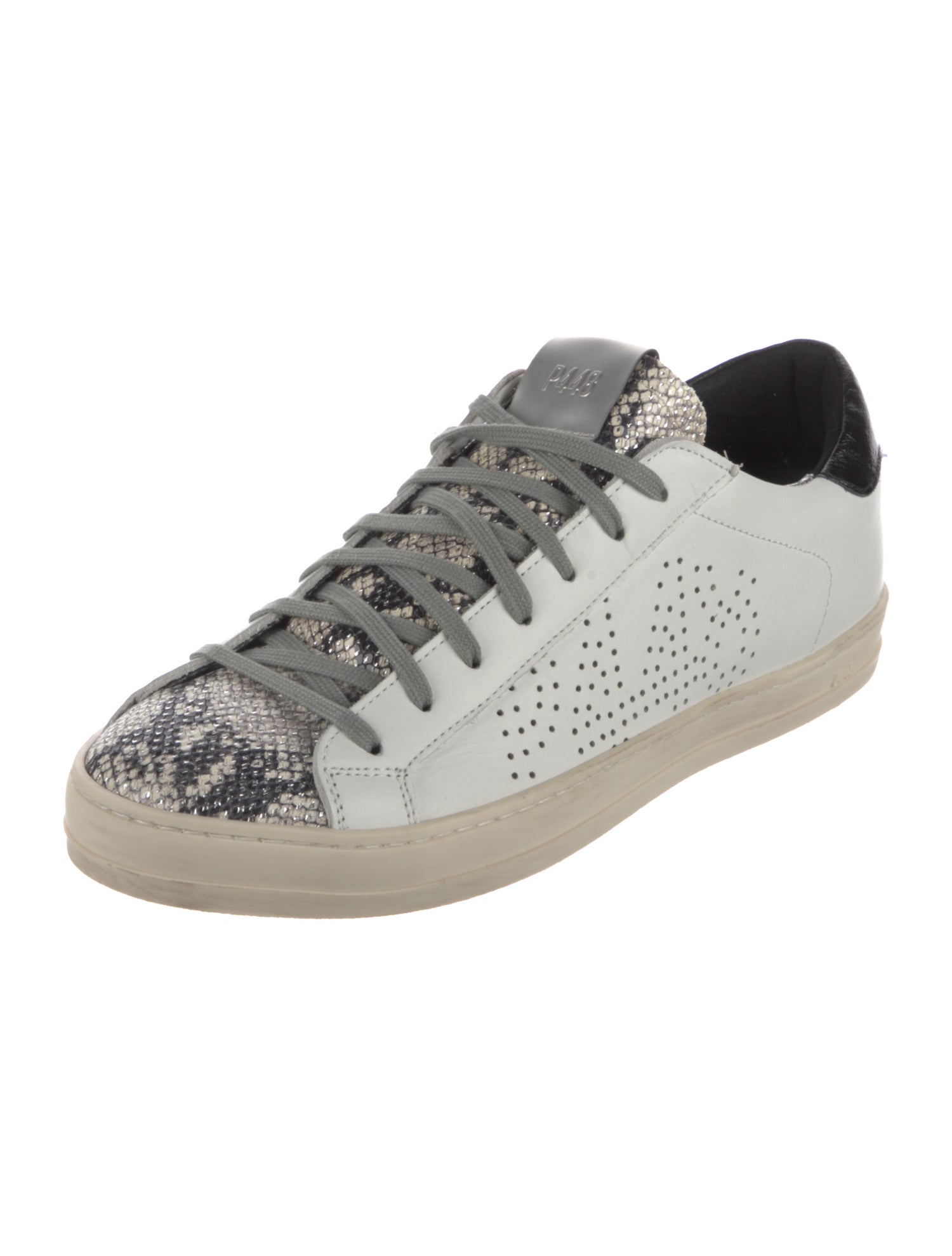 P448 Leather Printed Sneakers