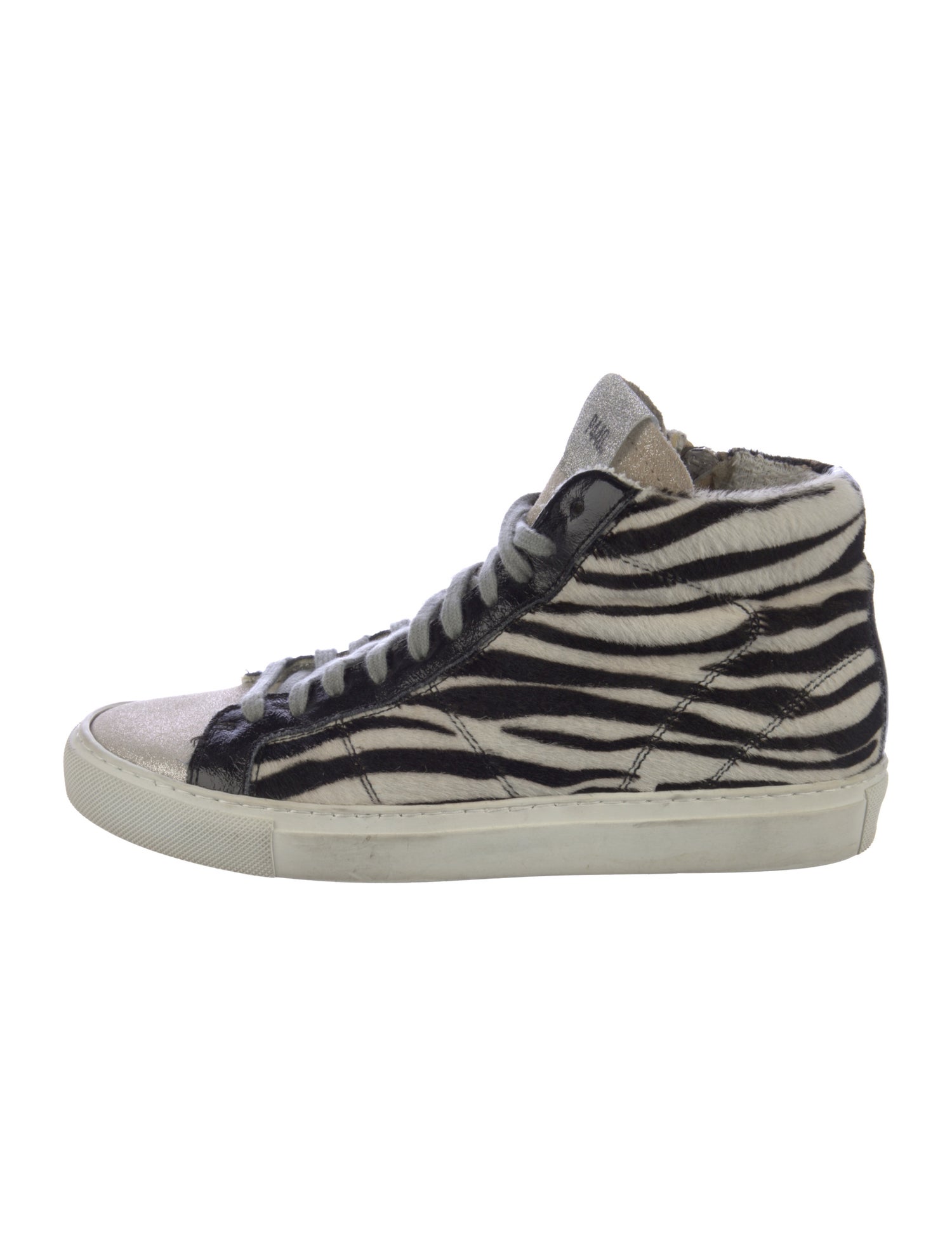 P448 Ponyhair Animal Print Sneakers