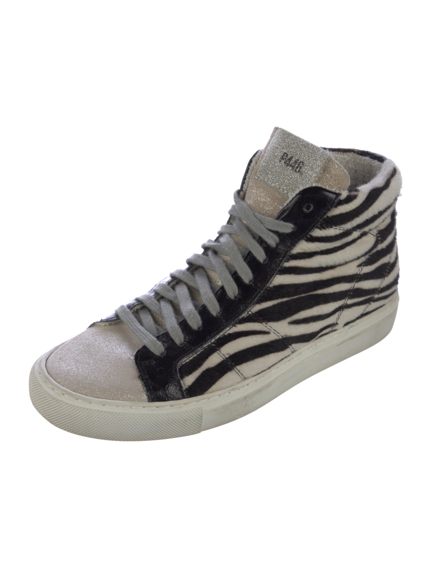 P448 Ponyhair Animal Print Sneakers