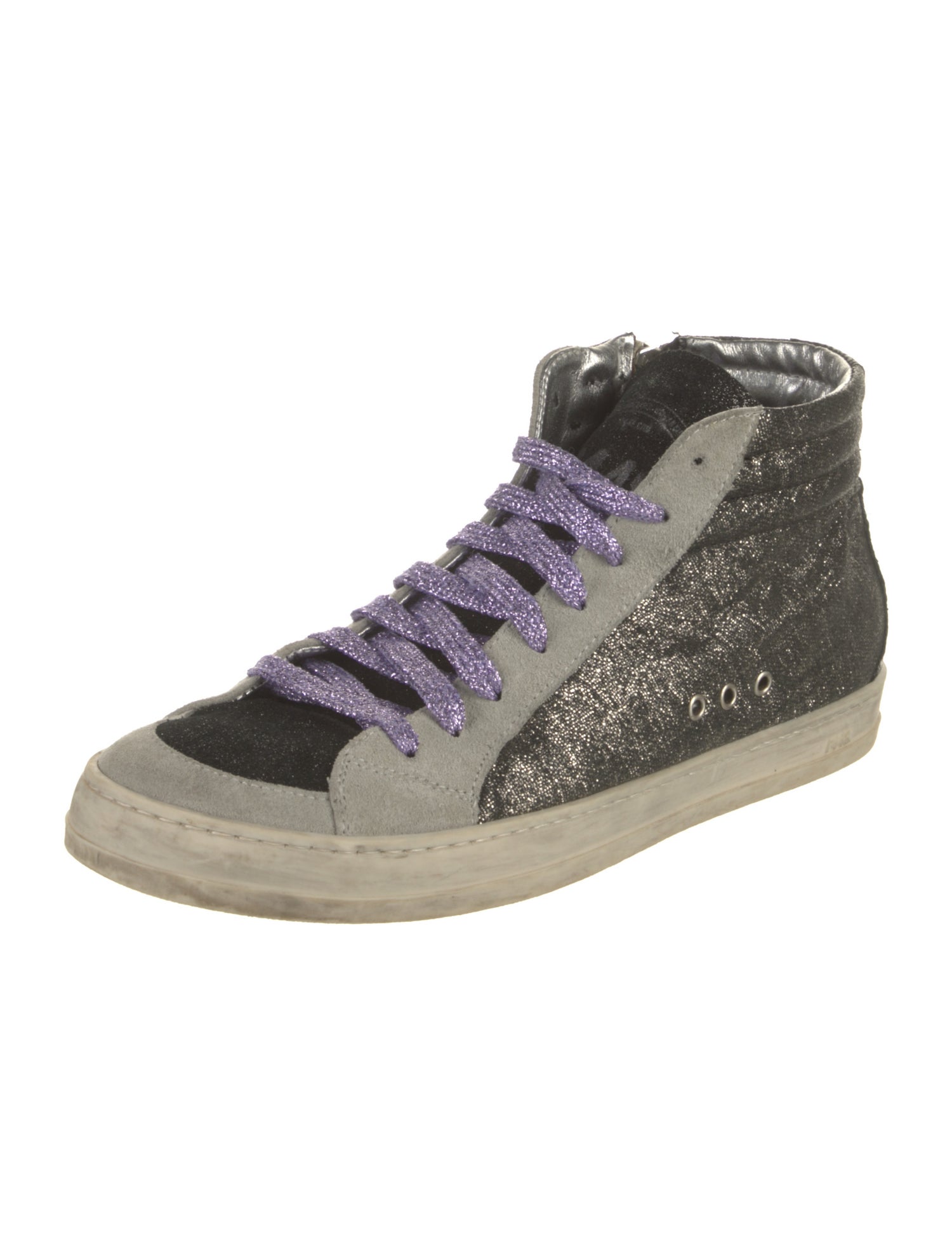 P448 Glitter Accents Sneakers