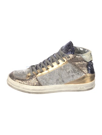P448 Velvet Printed Sneakers