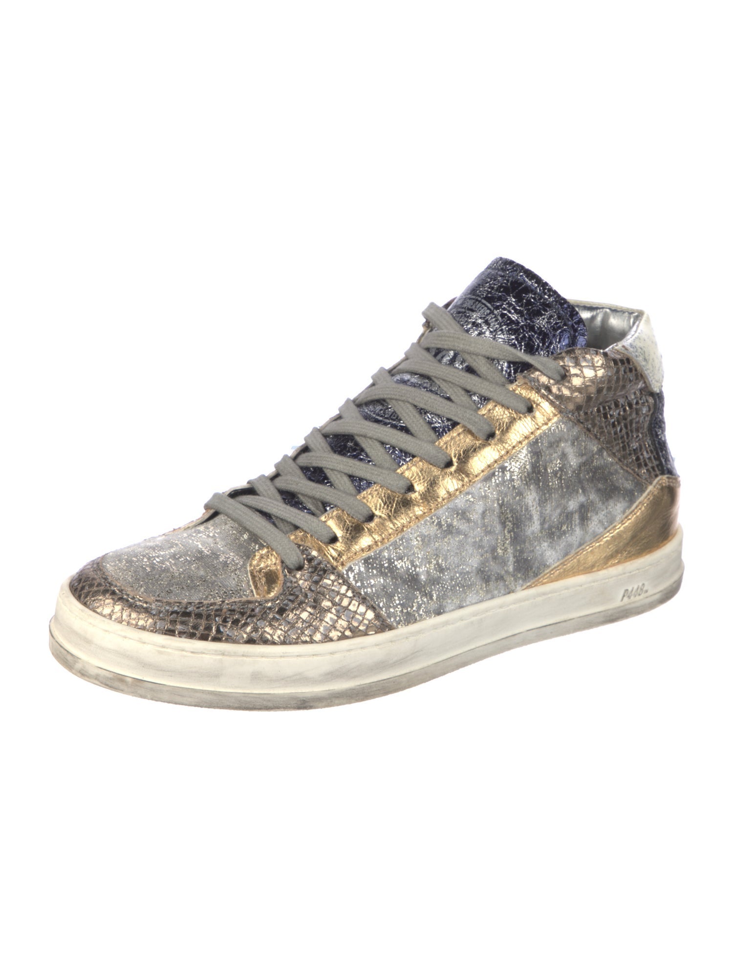 P448 Velvet Printed Sneakers