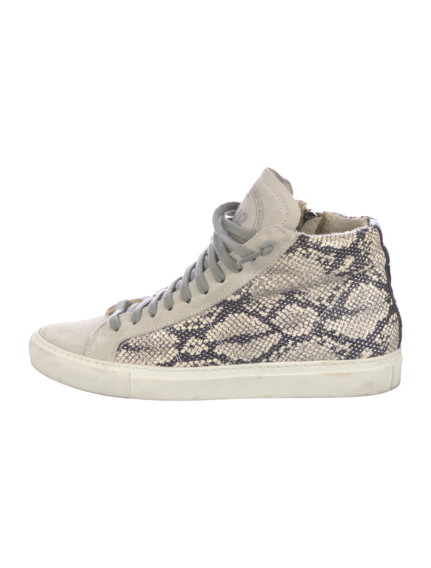 P448 Suede Animal Print Sneakers