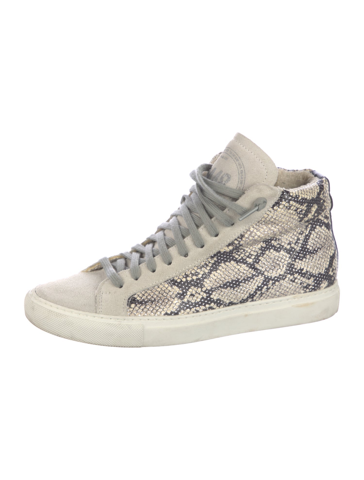 P448 Suede Animal Print Sneakers