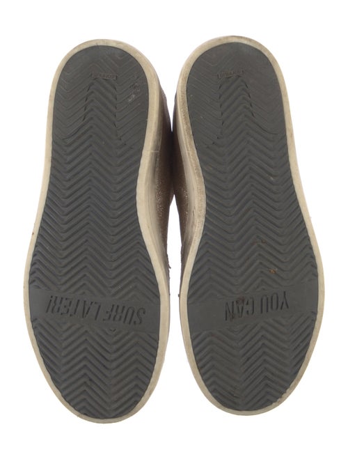 P448 Glitter Colorblock Pattern Sneakers