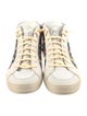 P448 Leather Patterned Sneakers
