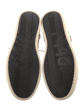 P448 Leather Patterned Sneakers