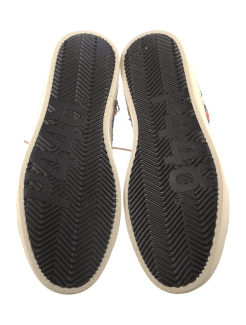 P448 Leather Patterned Sneakers