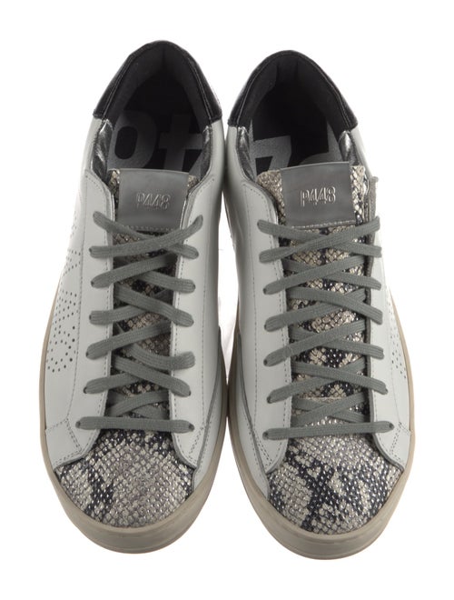P448 Leather Printed Sneakers