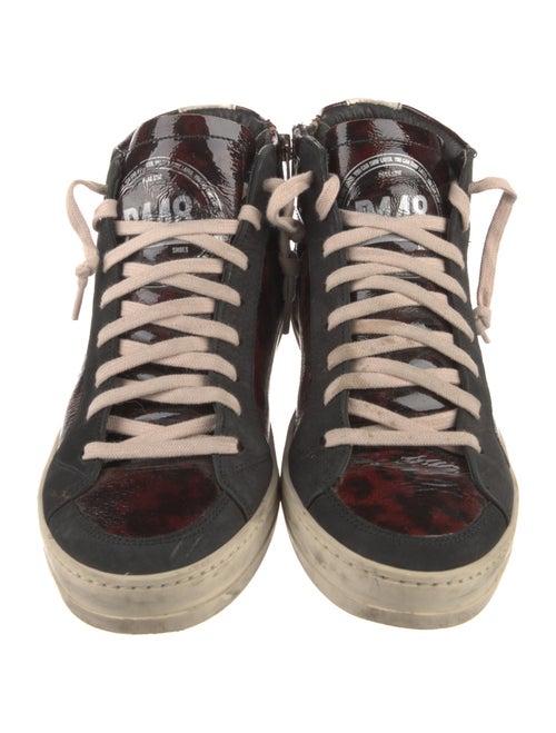 P448 Patent Leather Printed Sneakers