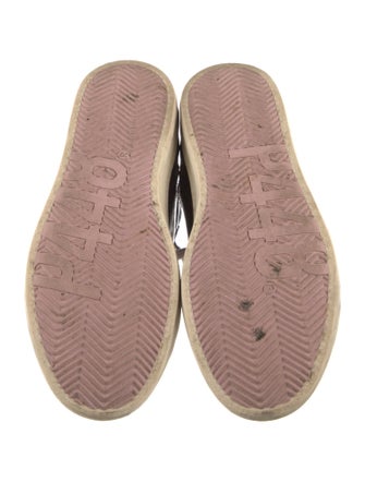 P448 Patent Leather Printed Sneakers