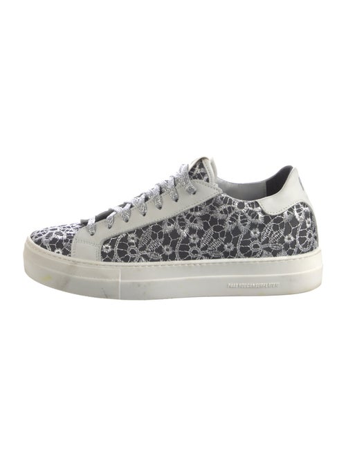 P448 Leather Printed Sneakers