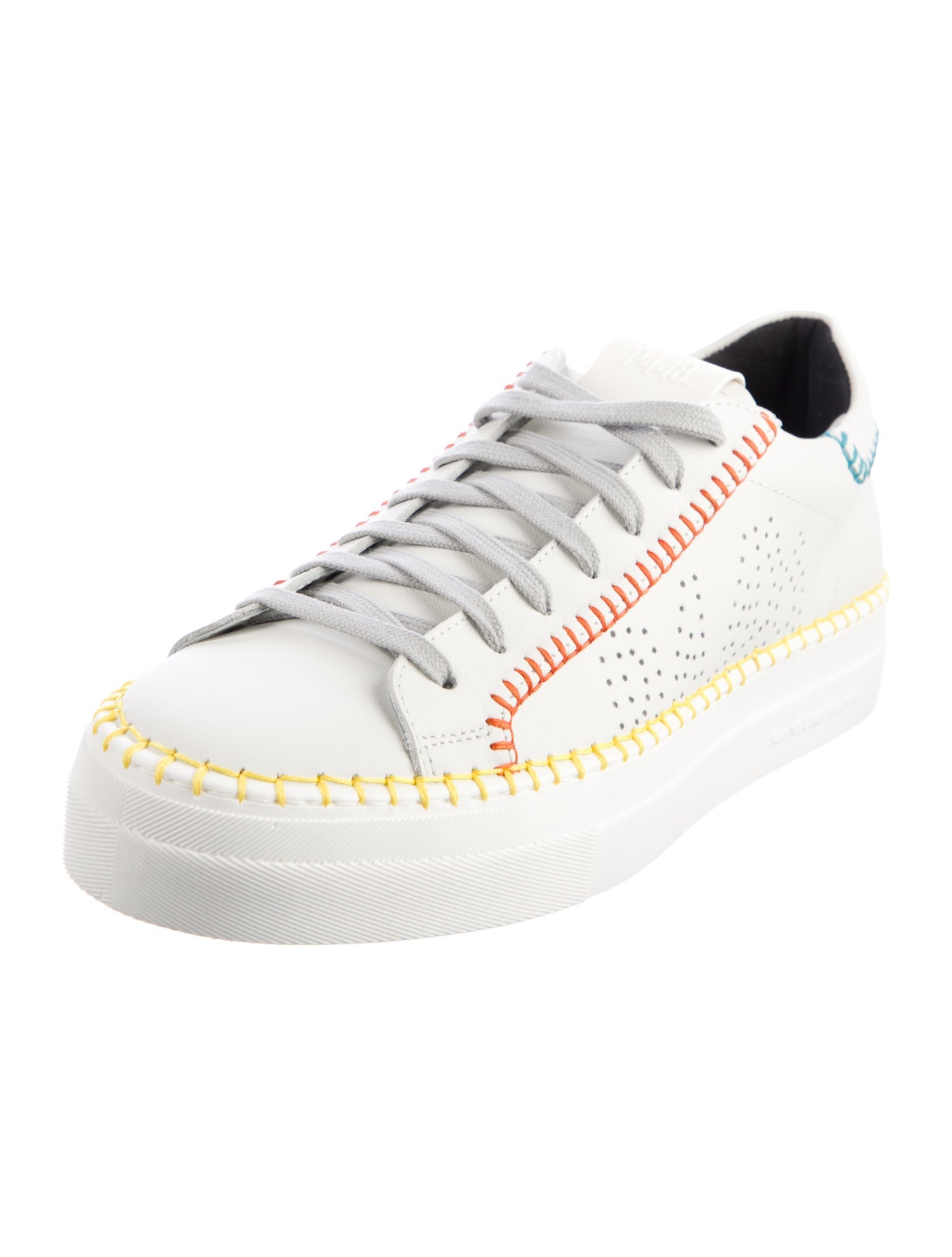 P448 Leather Printed Sneakers