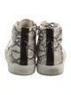 P448 Leather Animal Print Sneakers