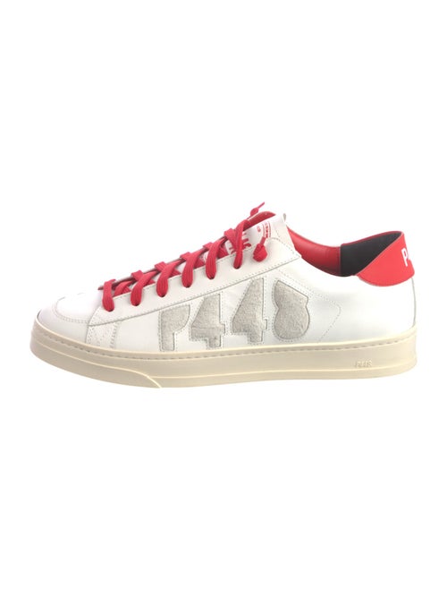 P448 Leather Printed Sneakers