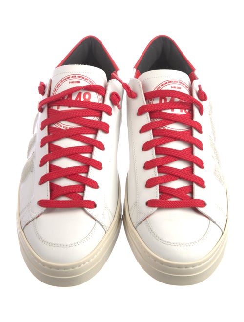 P448 Leather Printed Sneakers