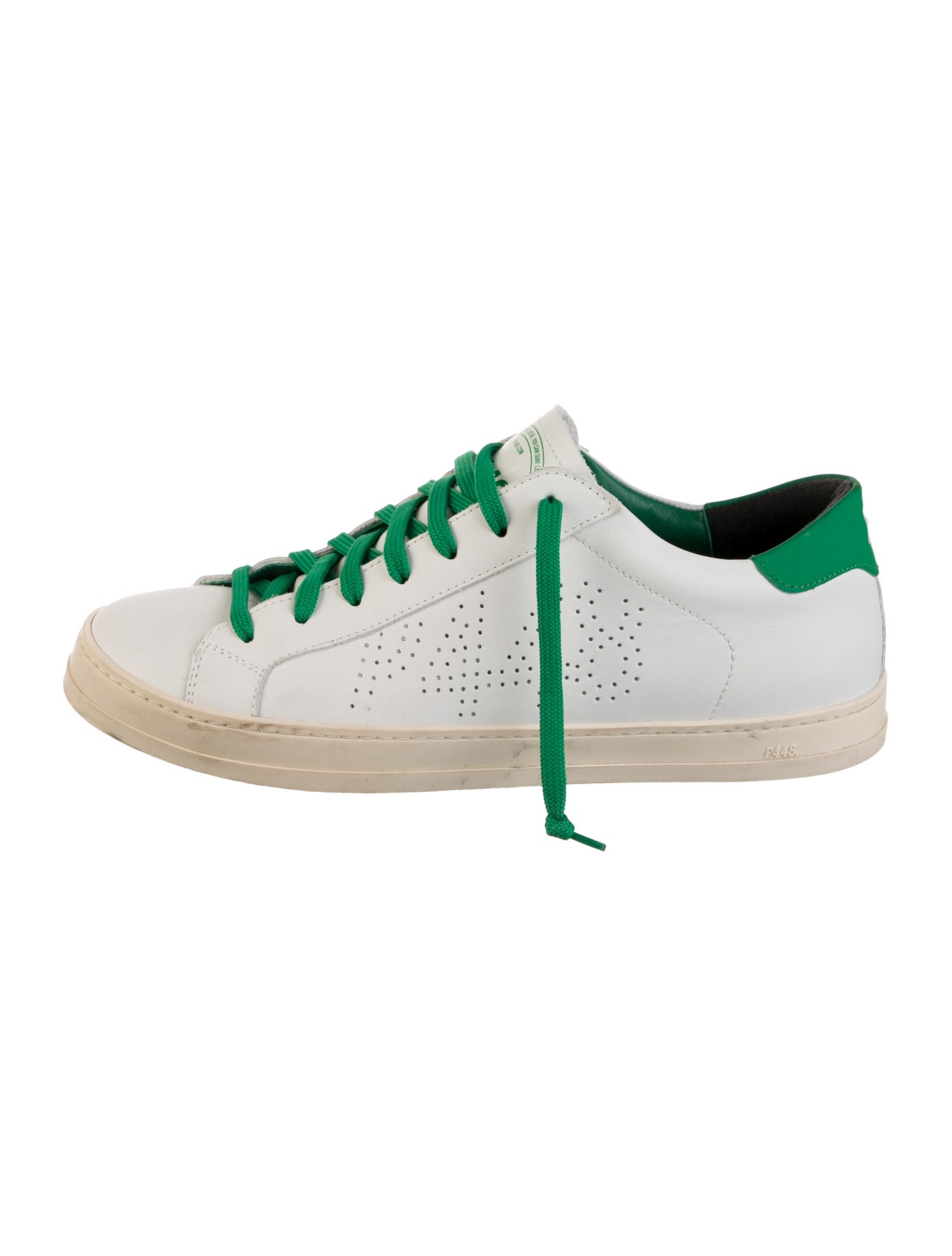 P448 Leather Printed Sneakers