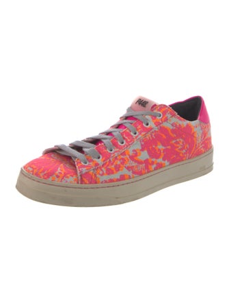P448 Canvas Printed Sneakers