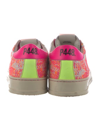 P448 Canvas Printed Sneakers