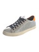 P448 Leather Whipstitch Trim Sneakers