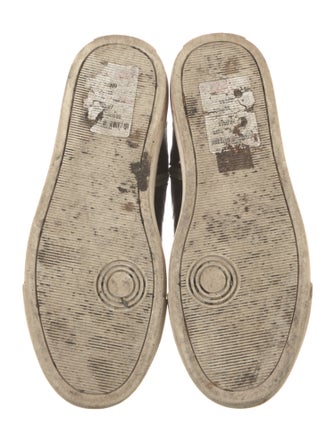 P448 Patent Leather Animal Print Sneakers