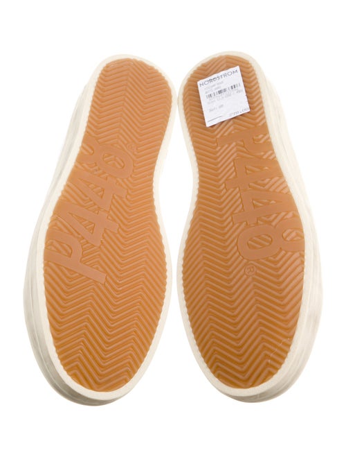 P448 Leather Lasercut Accents Sneakers