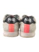 P448 Glitter Colorblock Pattern Sneakers