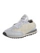 P448 Suede Colorblock Pattern Athletic Sneakers