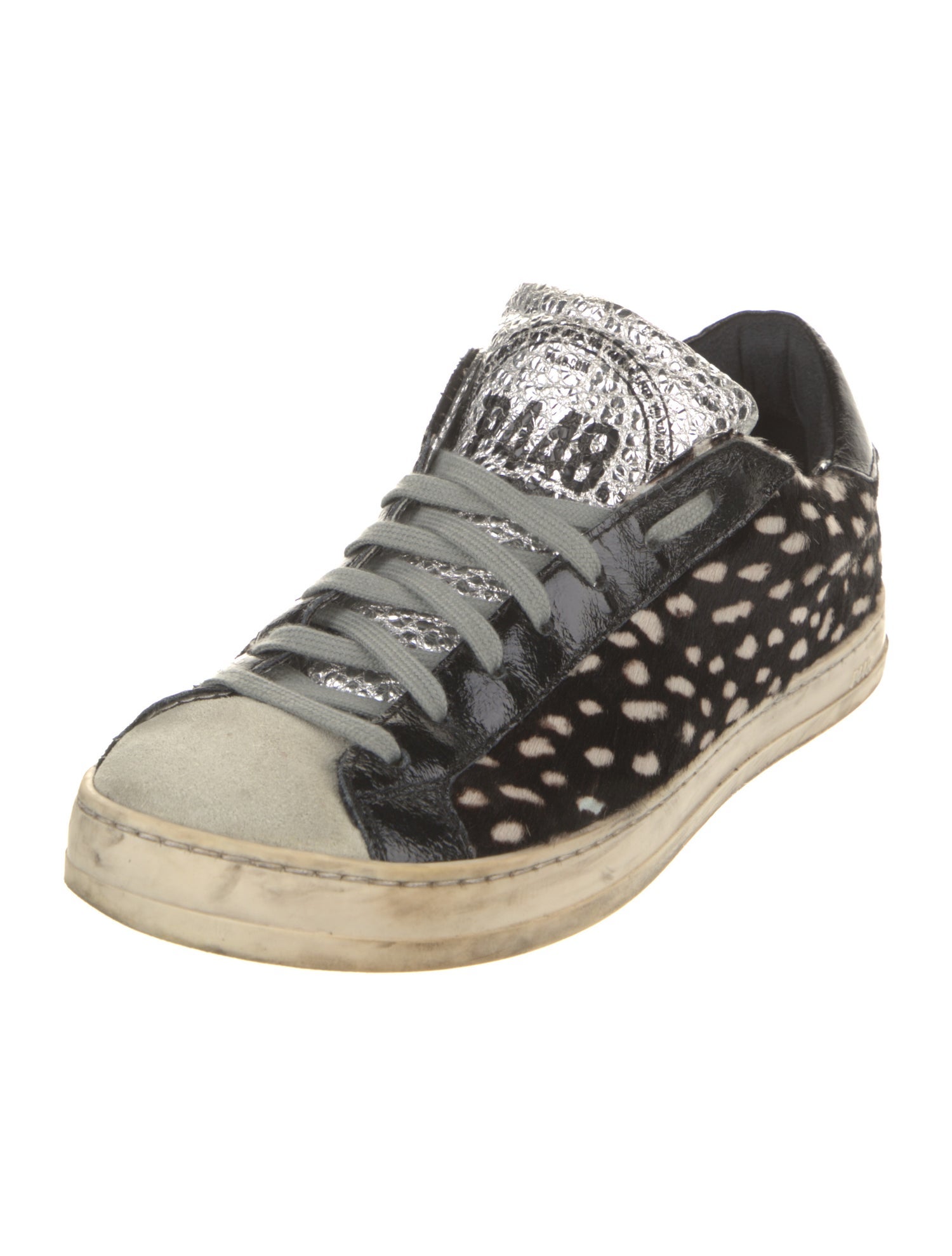 P448 Ponyhair Animal Print Sneakers