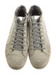 P448 Suede Glitter Accents Sneakers