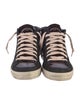 P448 Leather Animal Print Sneakers