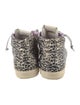 P448 Leather Animal Print Sneakers