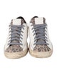 P448 Leather Animal Print Sneakers