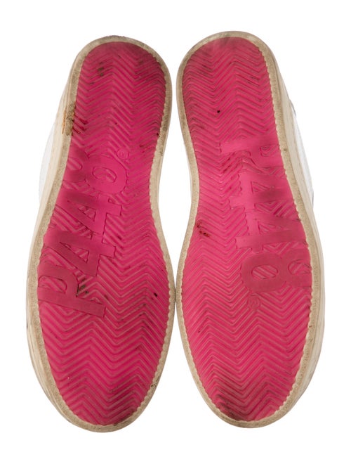 P448 Leather Animal Print Sneakers