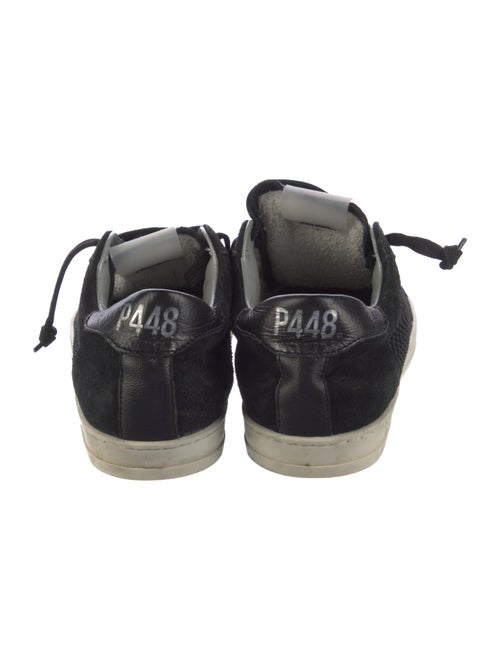 P448 Suede Glitter Accents Sneakers
