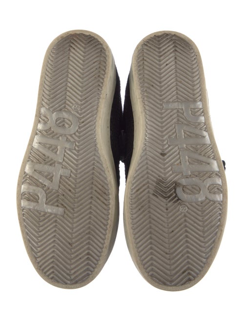 P448 Suede Glitter Accents Sneakers