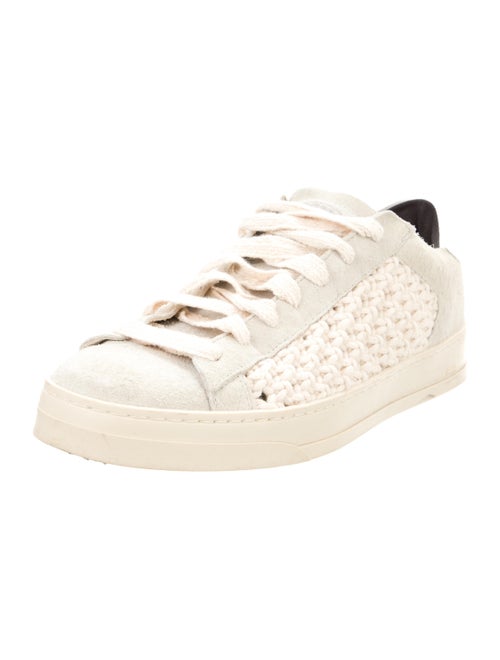 P448 Suede Beaded Accents Sneakers