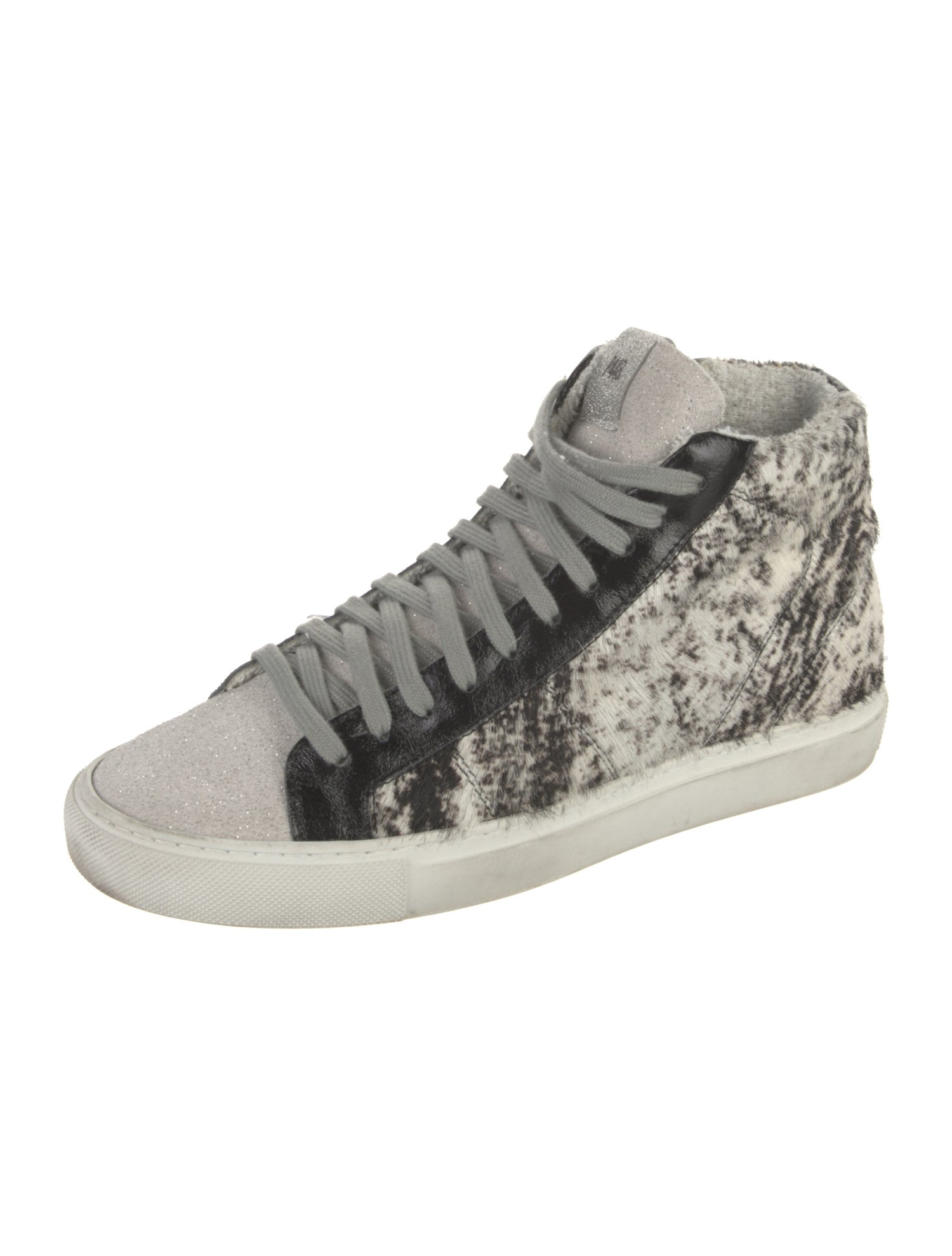 P448 Ponyhair Animal Print Sneakers