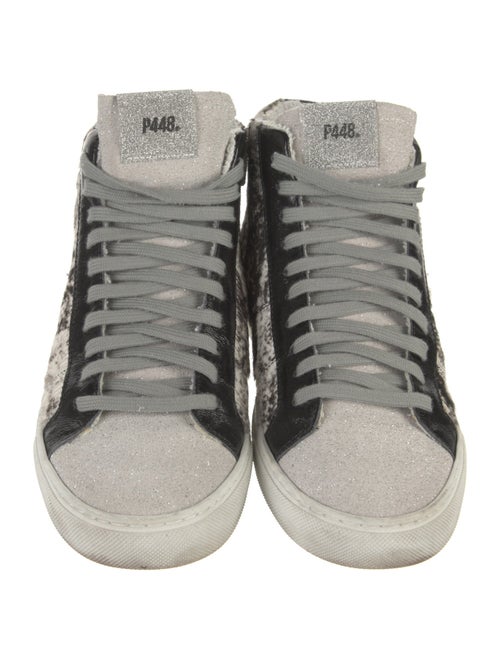 P448 Ponyhair Animal Print Sneakers