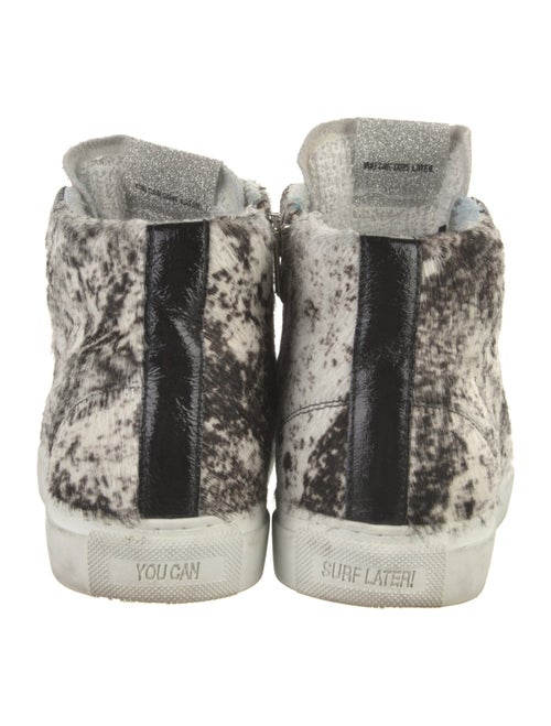 P448 Ponyhair Animal Print Sneakers