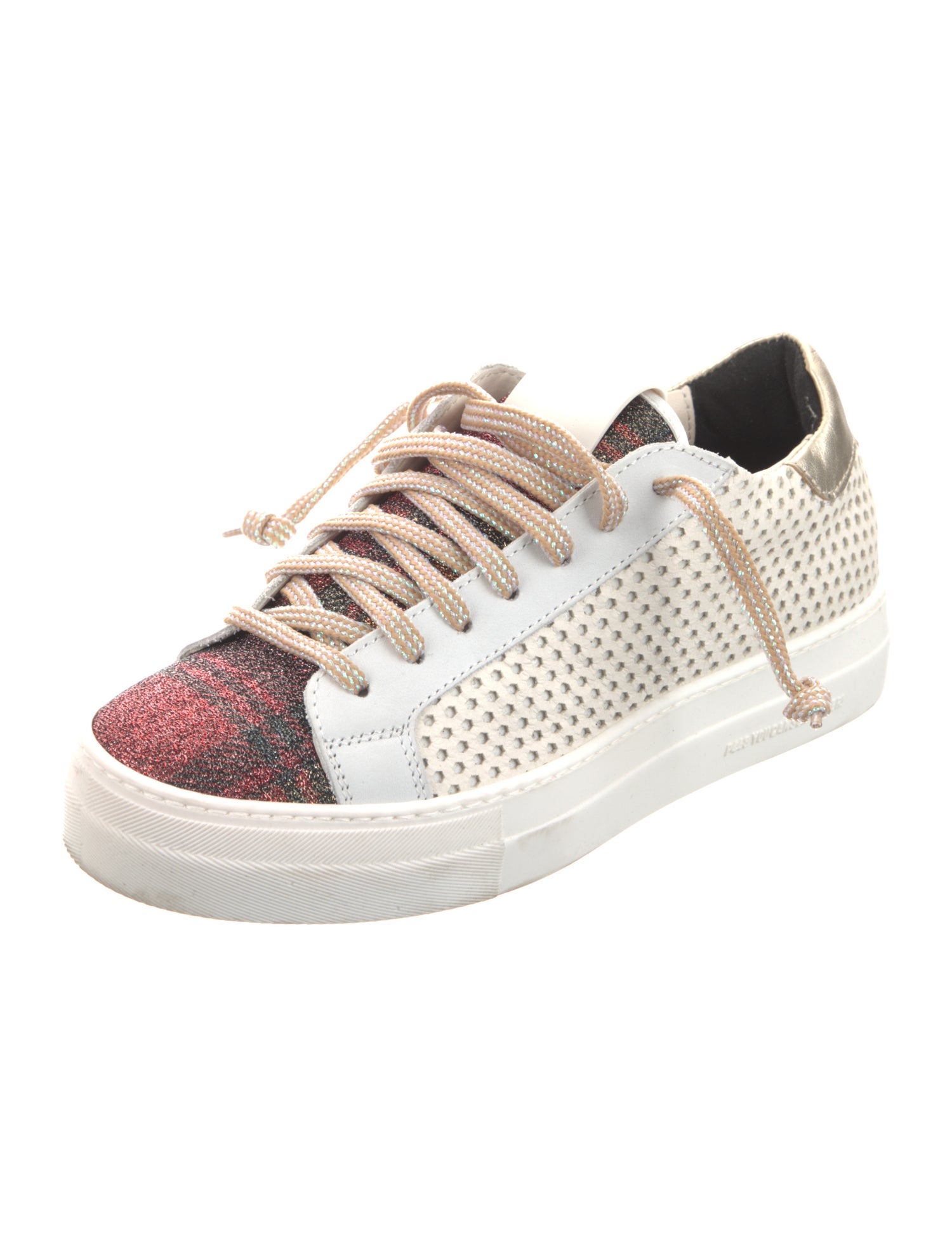 P448 Leather Printed Sneakers