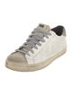 P448 Leather Lasercut Accents Sneakers