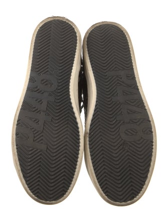 P448 Snakeskin Animal Print Sneakers