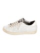 P448 Leather Lasercut Accents Sneakers