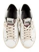 P448 Leather Lasercut Accents Sneakers