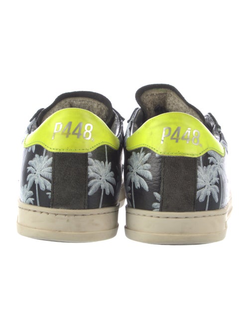 P448 Leather Printed Sneakers