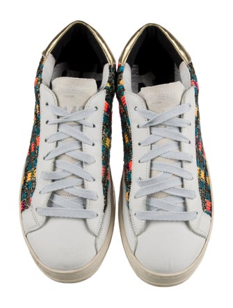 P448 Leather Printed Sneakers